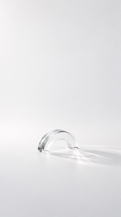 Glas auf Perlweiß, iPhone