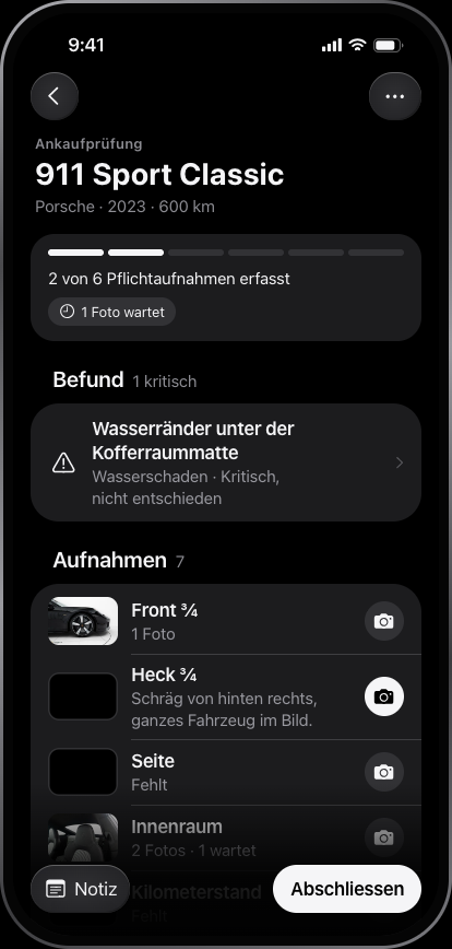Aufnahme, iPhone, dunkel